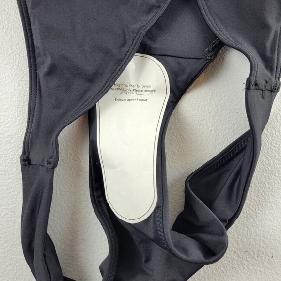 Everlane Bikini Bottom Swimwear Low Rise Solid Classic Small Black Women NWT - Picture 6 of 9